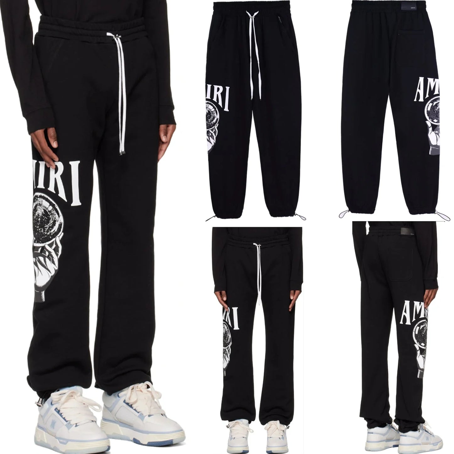 AMIRI PANTS - BLACK