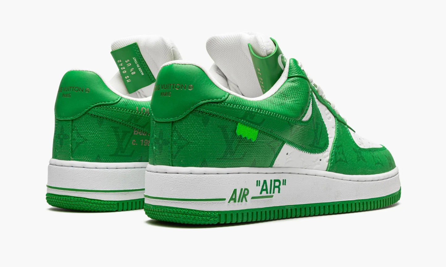 Louis Vuitton x Nike Air Force 1 Low "Virgil Abloh" White/Green