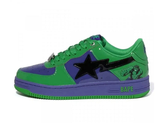 A BATHING APE Bape Sta Low x Marvel Comics