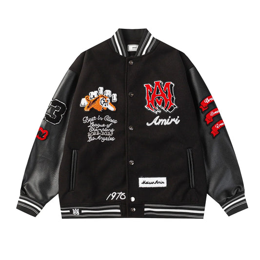 AMIRI tiger baseball jacket