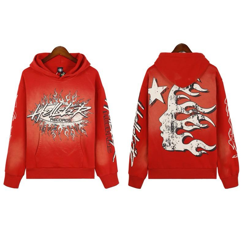 Hellstar hoodie red