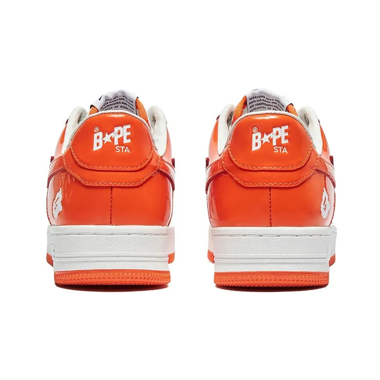 A Bathing Ape Bapesta Low 'Orange'