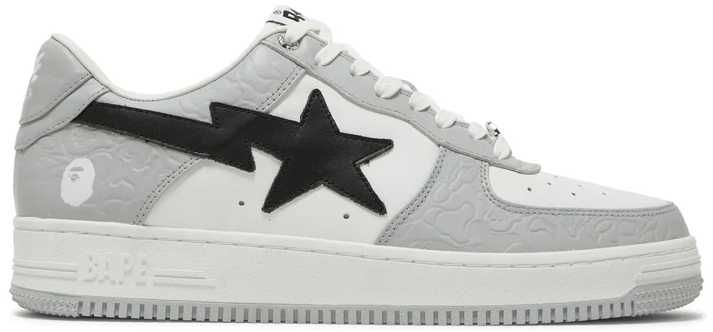 A Bathing Ape Bapesta Low ‘Grey’