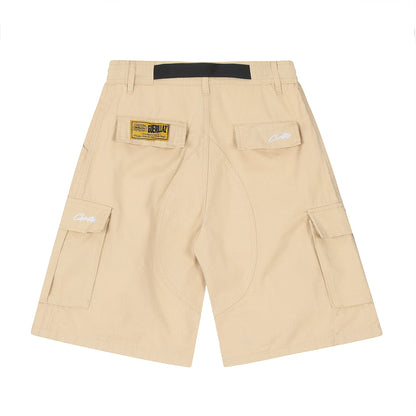 Corteiz Guerillaz Cargo Shorts 'cream'