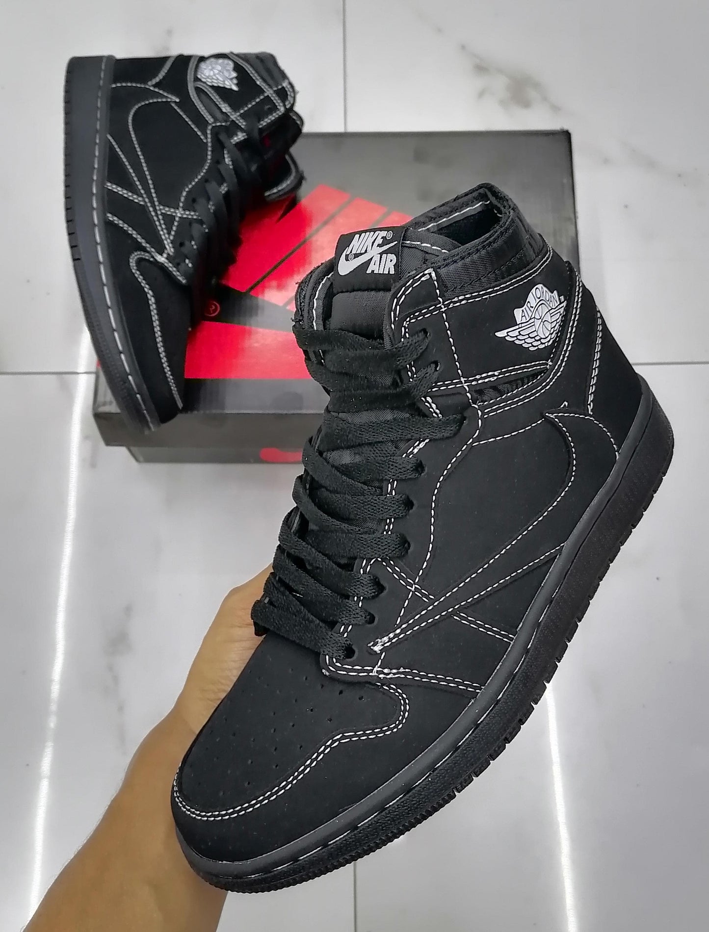 Air Jordan 1 X Travis Scott High “Black Phantom”