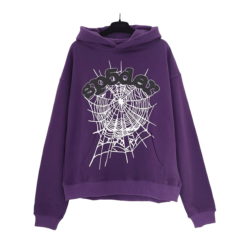 Grape sp5der hoodie