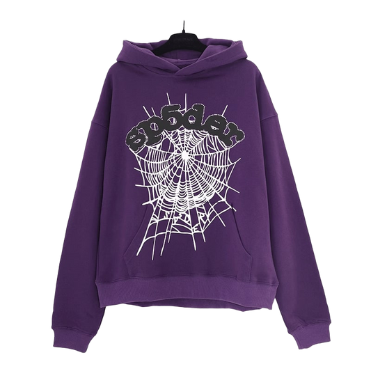 Grape sp5der hoodie