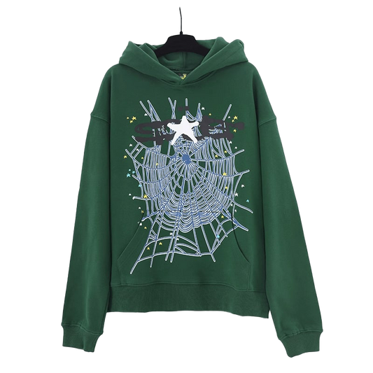 Sp5der Hoodie Hunter Green