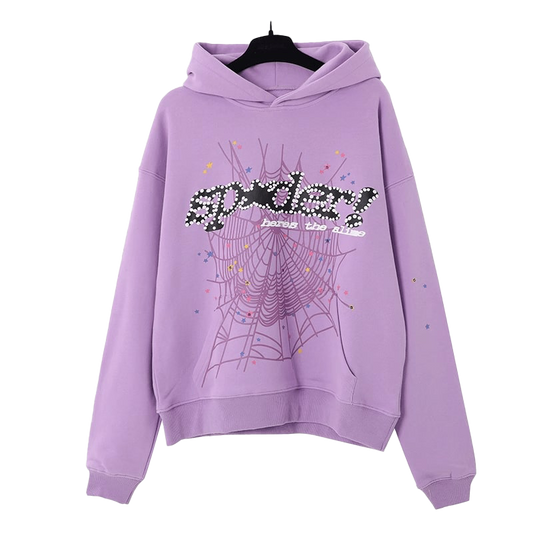 Sp5der hoodie açaí purple