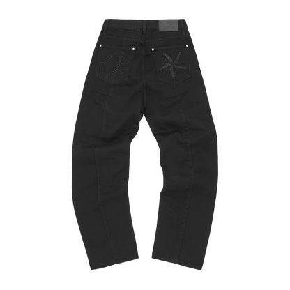 Corteiz Jeans 'black'