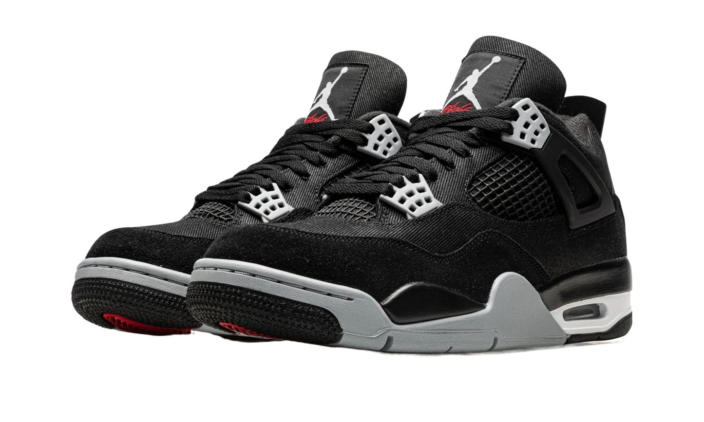 Nike Air Jordan 4 Retro SE Black Canvas