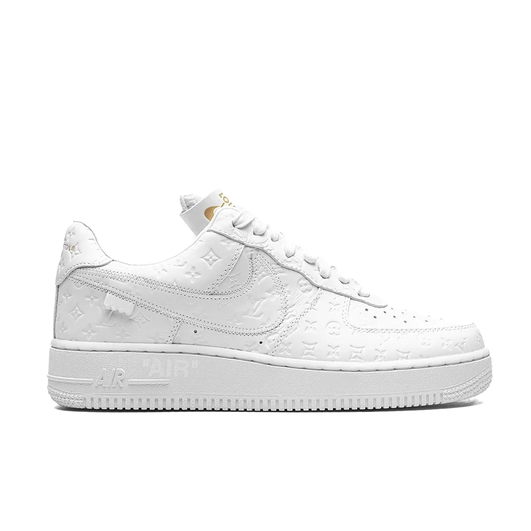 LV Nike Air Force 1 Low By Virgil Abloh White