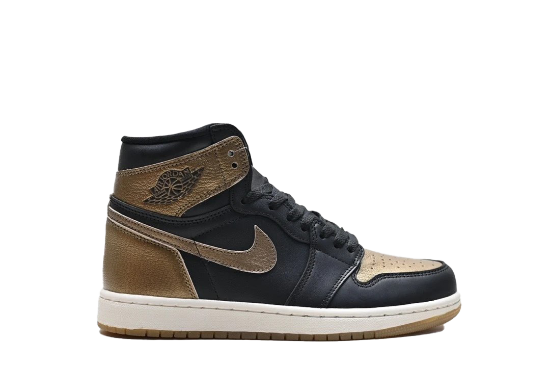 Air Jordan 1 Retro High OG Black Metallic Gold